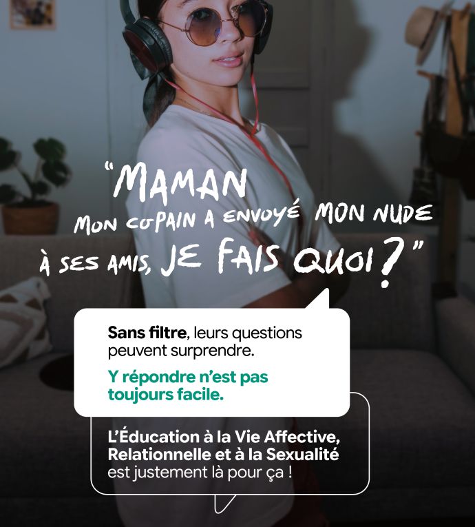 Image de l'article « Sans filtre » : une campagne pour informer les parents sur l’éducation à la vie affective, relationnelle et à la sexualité