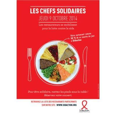 Visuel LA CHAINE DE SOLIDARITE DES PROFESSIONNELS DE LA RESTAURATION