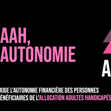Je ne partage pas mon handicap, mon AAH non plus