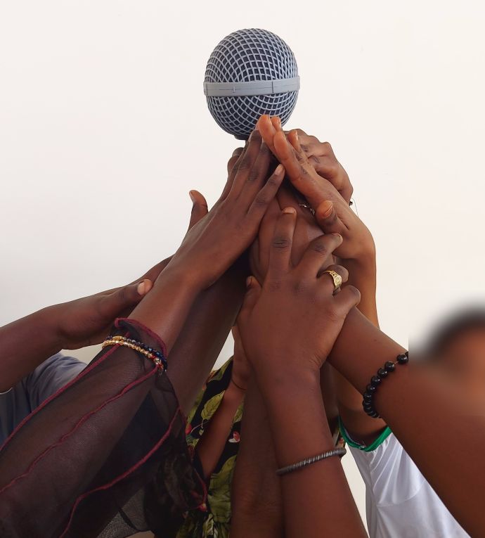Visuel « Positifs » : une série de podcasts de jeunes Sénégalais vivant avec le VIH