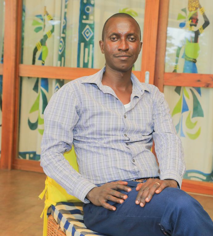 Visuel Patrick
Uwimana : « Je
n’ai jamais baissé les bras »
